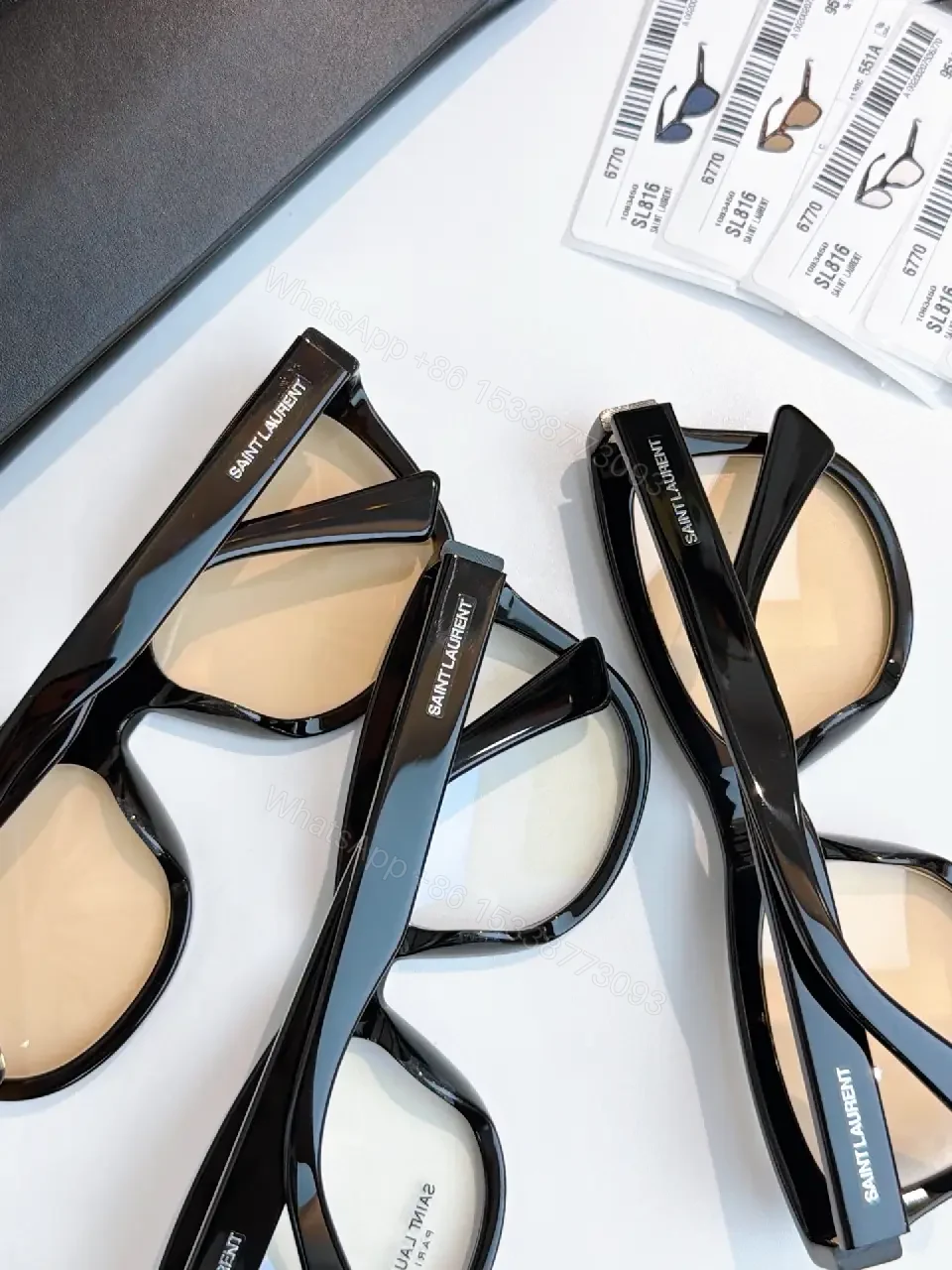 View 2 of Oversized Cat-Eye Sunglasses: Gradient UV 100% Protection
