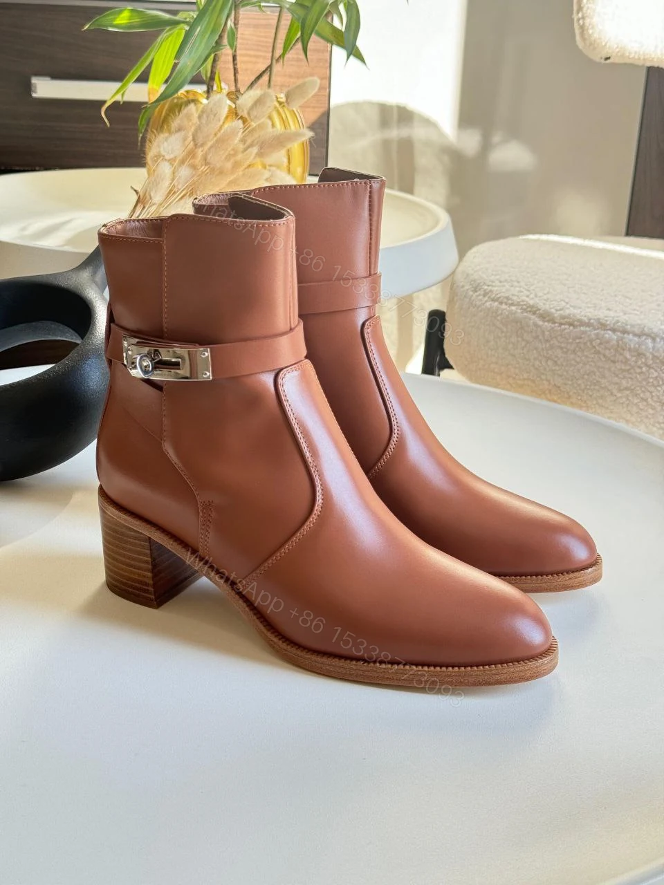 Hermes Frenchie 50 ankle boot — view 1