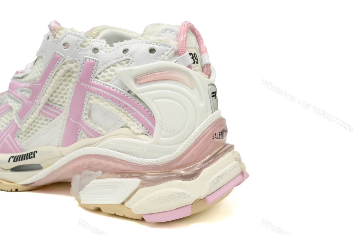 View 8 of Balenciaga Runner White Pink