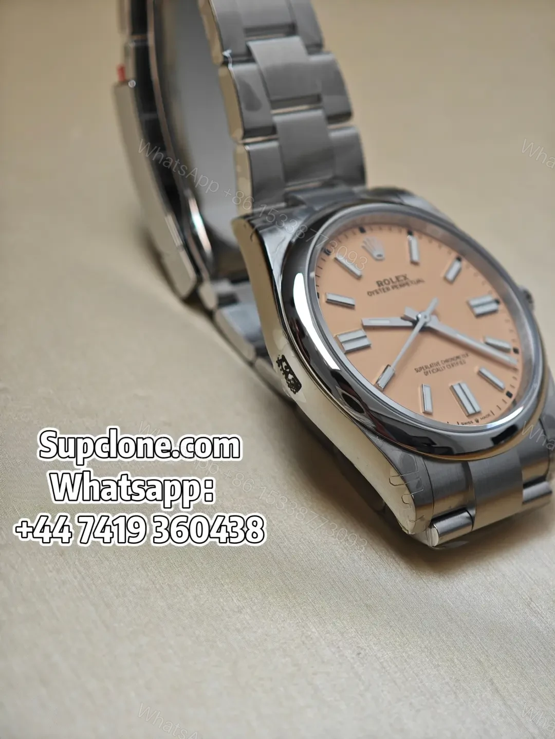 View 6 of Rolex Super Clone Oyster Perpetual M126000-0012 36mm Yellow Dial 3230 Movement