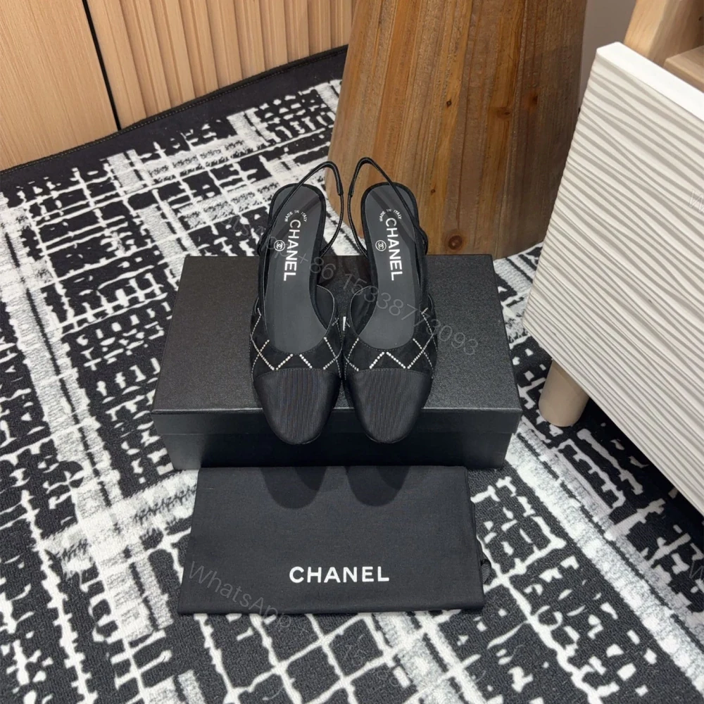 高仿Chanel*25C系列G31321小羊皮休閒單鞋黑色6.5CM免檢版 — view 1