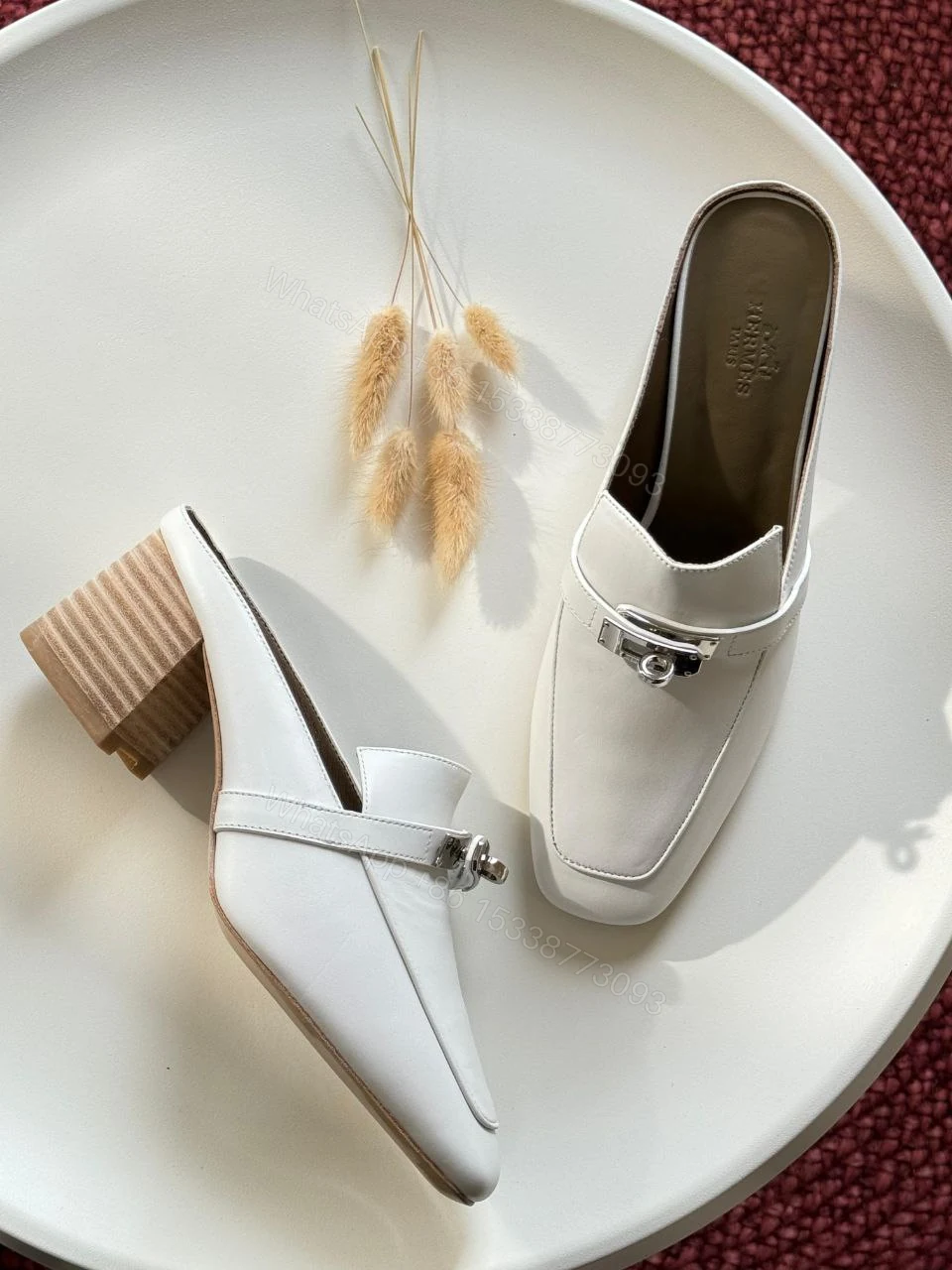 View 9 of Hermes Blossom mule