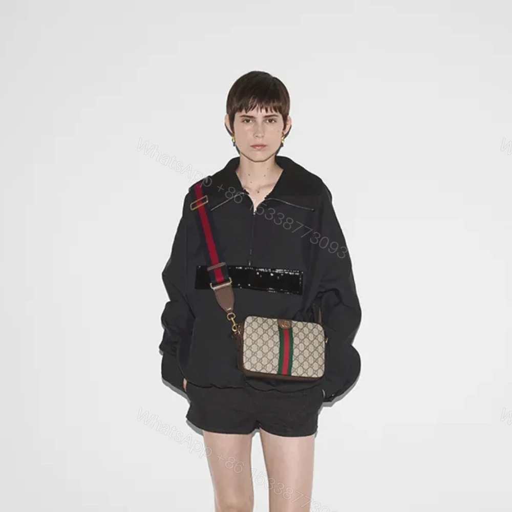 View 6 of Gucci Ophidia GG Shoulder Bag Beige Ebony 23.5Cm
