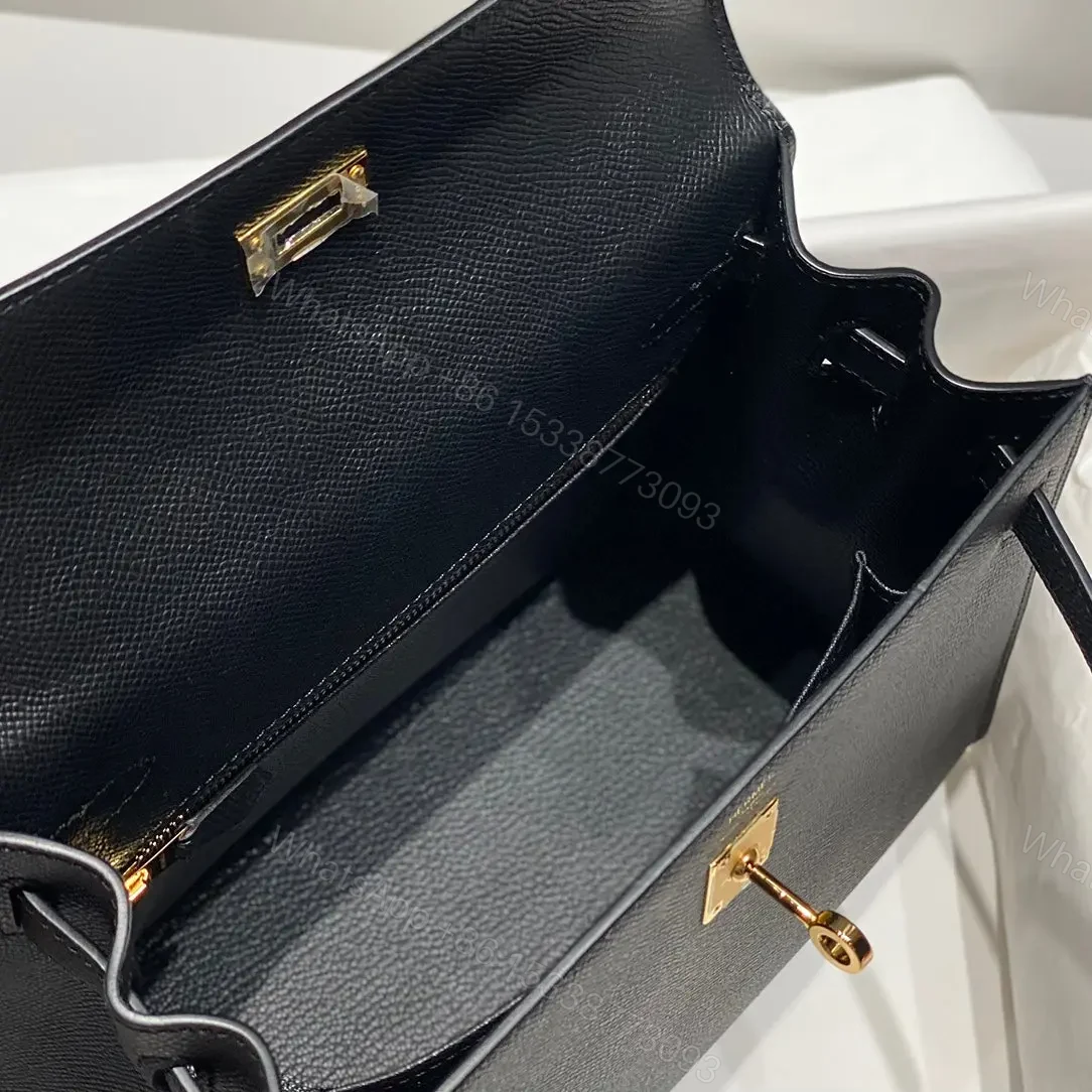 View 7 of HN 25 Black Epsom Gold Hardware