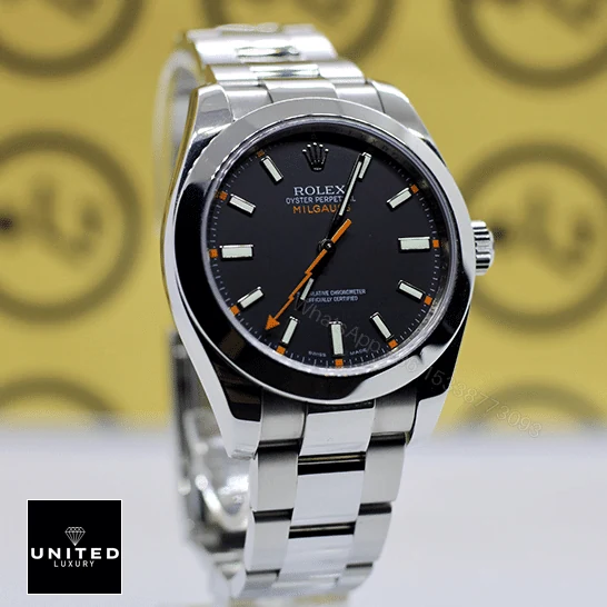 View 4 of Rolex Milgauss Black 116400 Replica