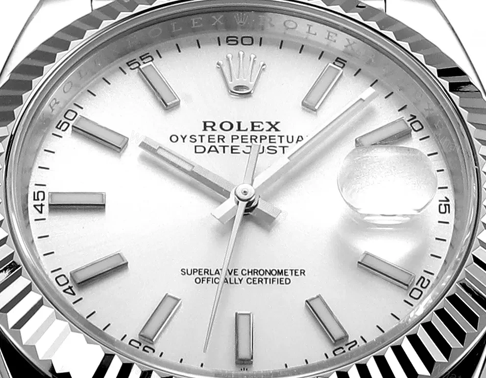 View 6 of VS Factory Clean Factory DDF Silver Classic Rolex Style Watch