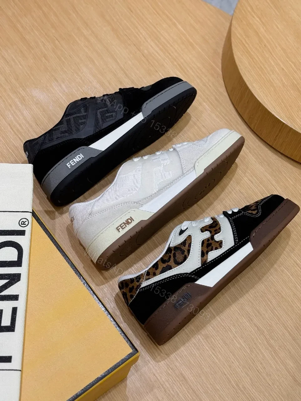 View 9 of Chic Monochrome Trainer: Signature Detailing, Everyday Luxury