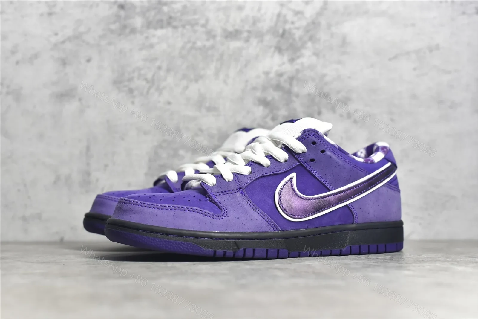 View 3 of Nike Dunk SB Low Concepts Purple Lobster Reps