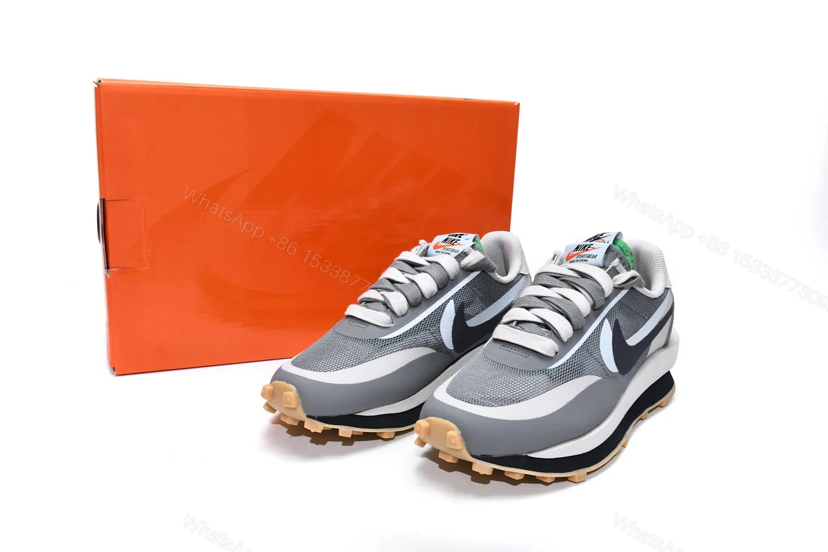 Sacai x Nike LDWaffle Blue Multi Grey DeconStrucTion DH3114-001 — view 2