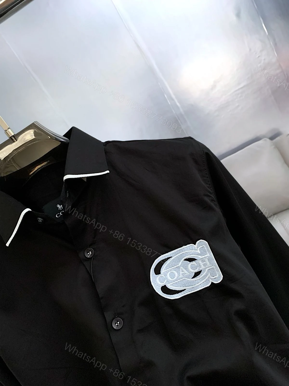 View 10 of FIRST COPY COACH ORIGINAL SOFT COTTON SUMMER SHIRT