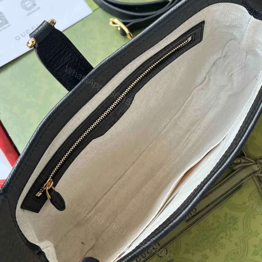 View 3 of JACKIE 1961 SMALL HANDBAG IN BLACK YELLOW DENIM