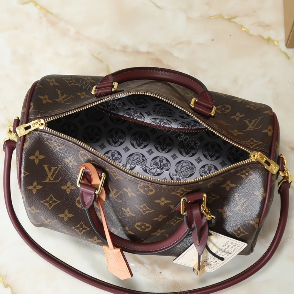 View 8 of Louis Vuitton Speedy Soft 30 Monogram Canvas 30Cm M28379