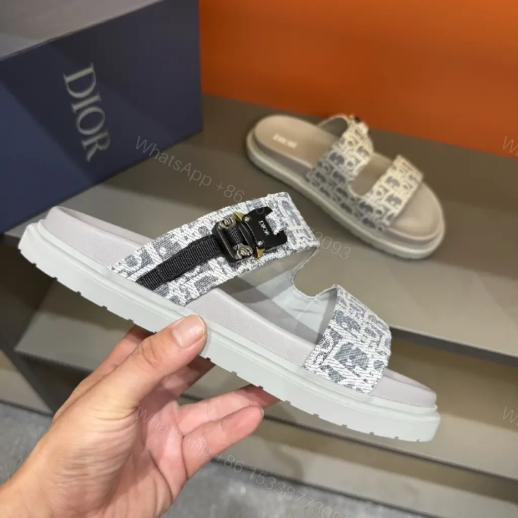 View 2 of Monogram Comfort Sandals: Subtle Luxe, All-Day Comfort Slip-ons