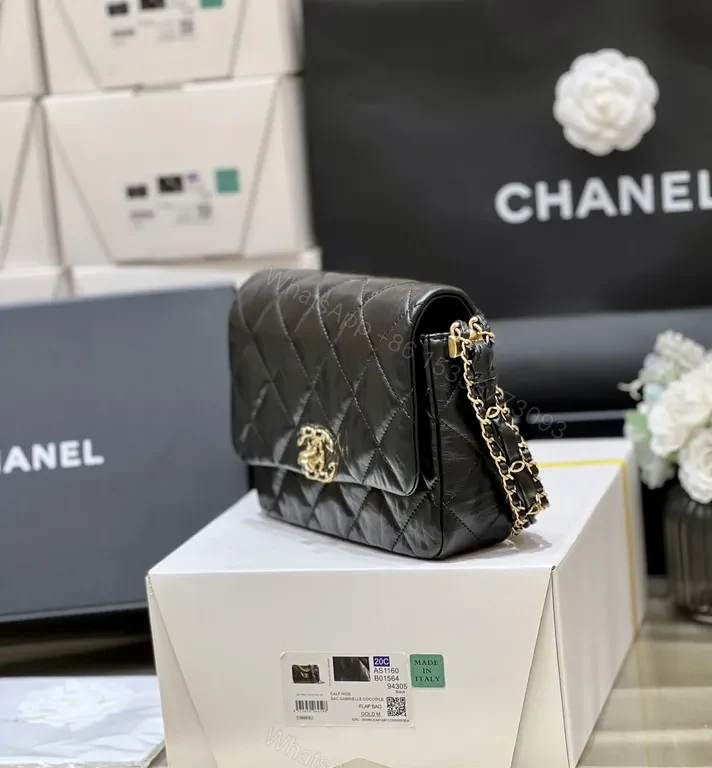 View 6 of Chic Quilted Crossbody with Gold Emblem - Luxe Everyday