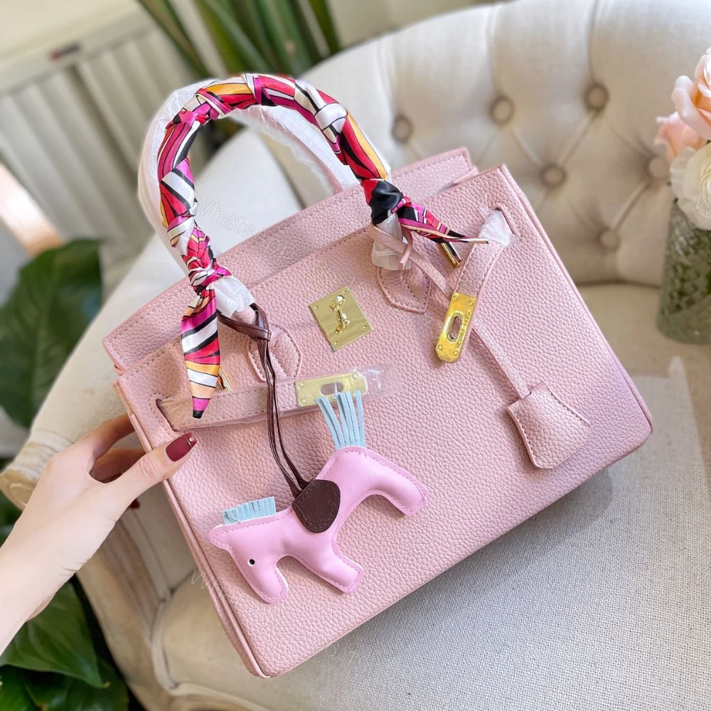 View 2 of Hermes Birkin 30 Togo Gold Hardware Light Pink 30Cm