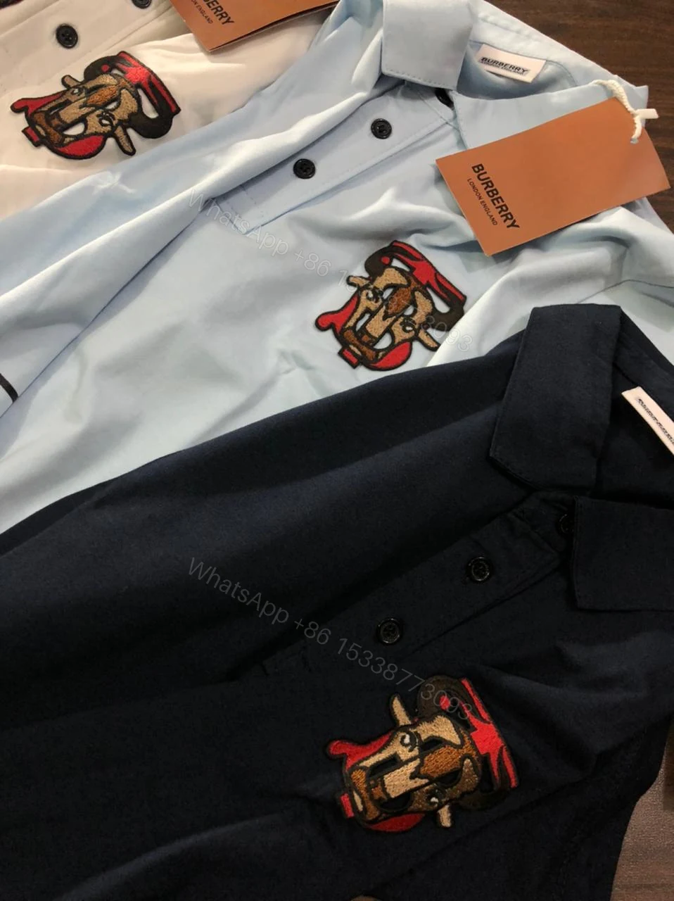 View 8 of FIRST COPY BURBERRY IMPORTED SUMMER POLO T-SHIRT