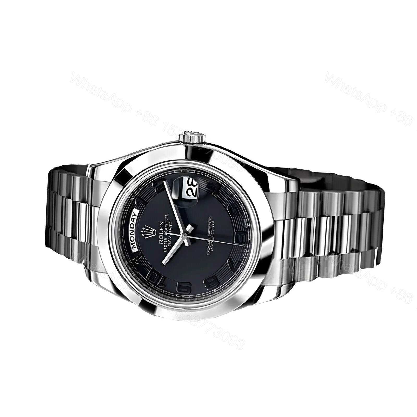 View 3 of Rolex 218206 Black Dial Replica