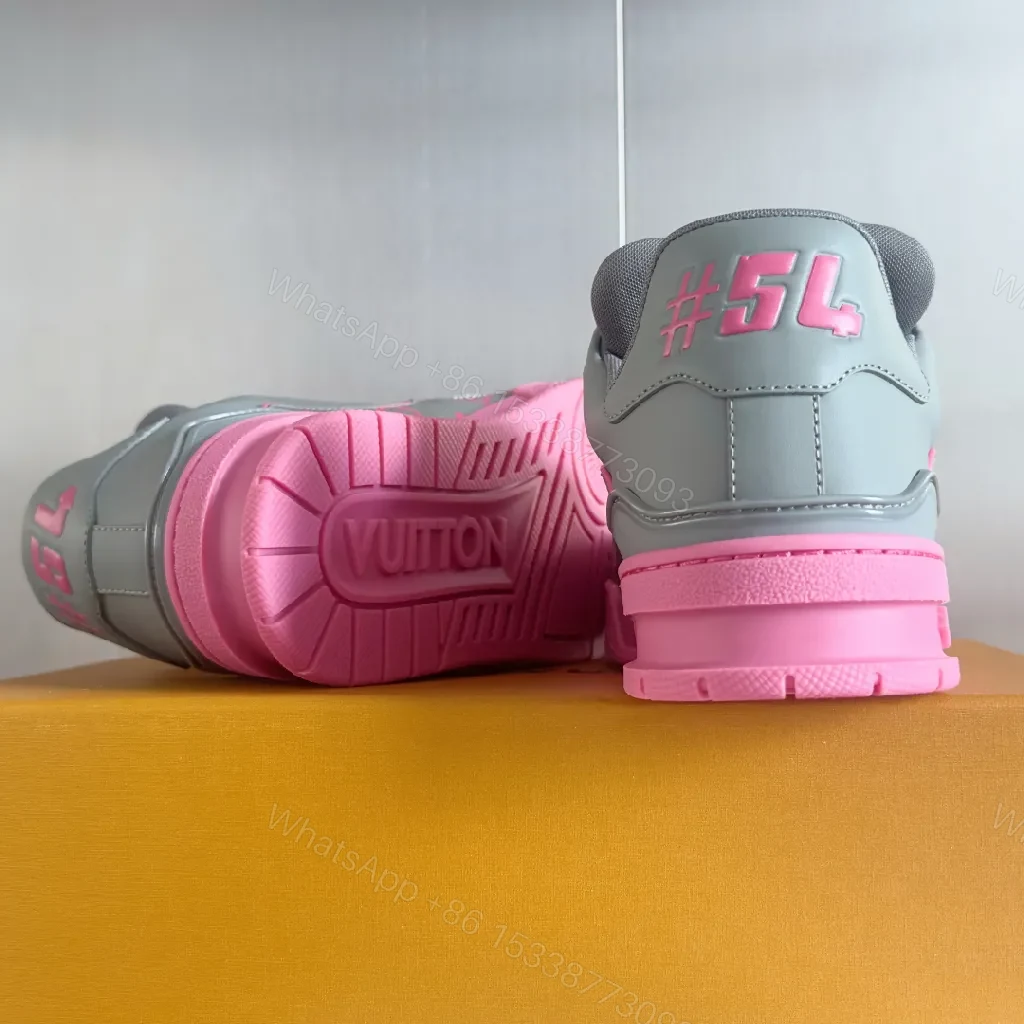 View 3 of Grey-Lilac High-Top Sneakers with Lux Texture & Comfort