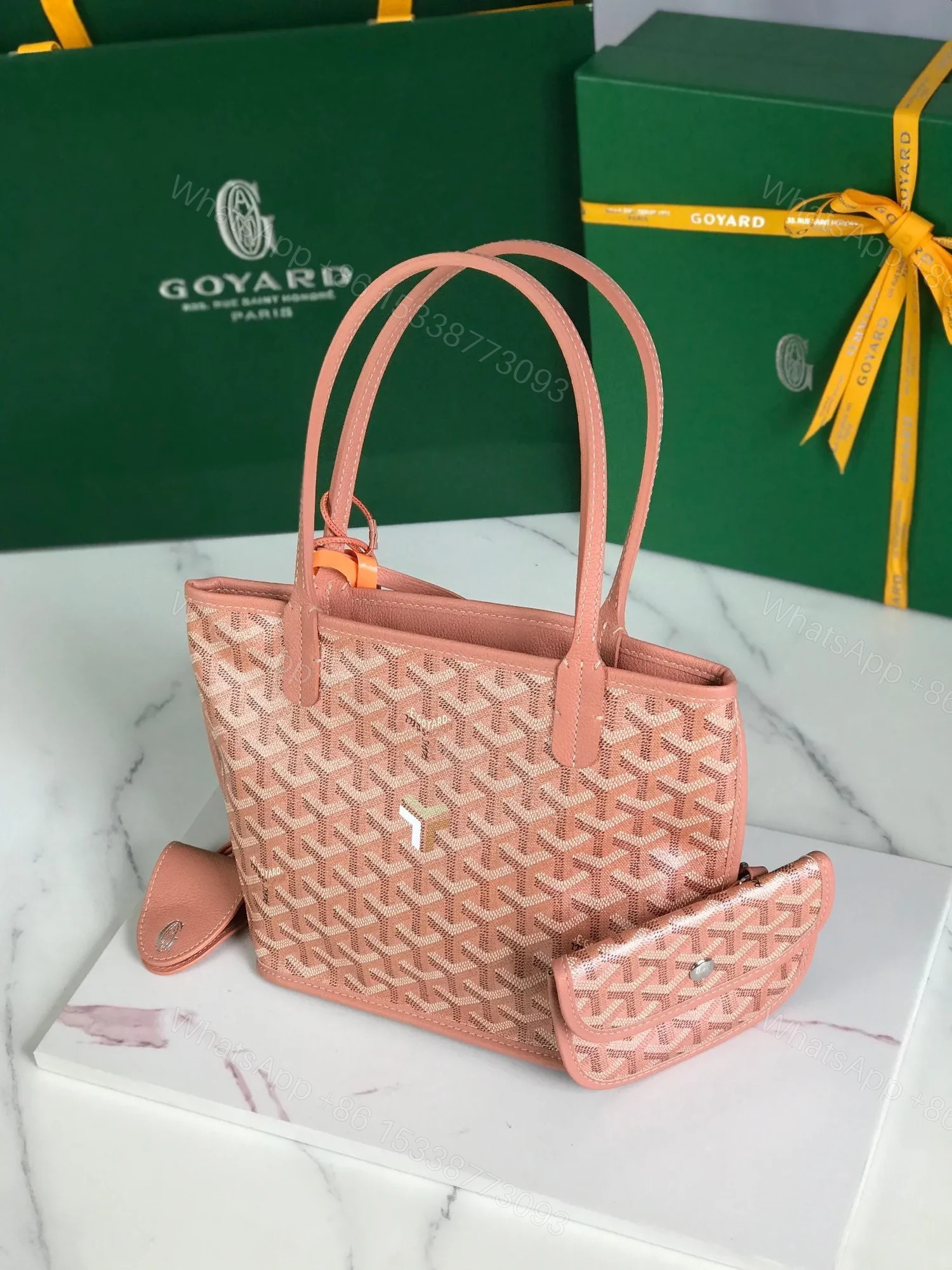 View 4 of Goyard Anjou Pink