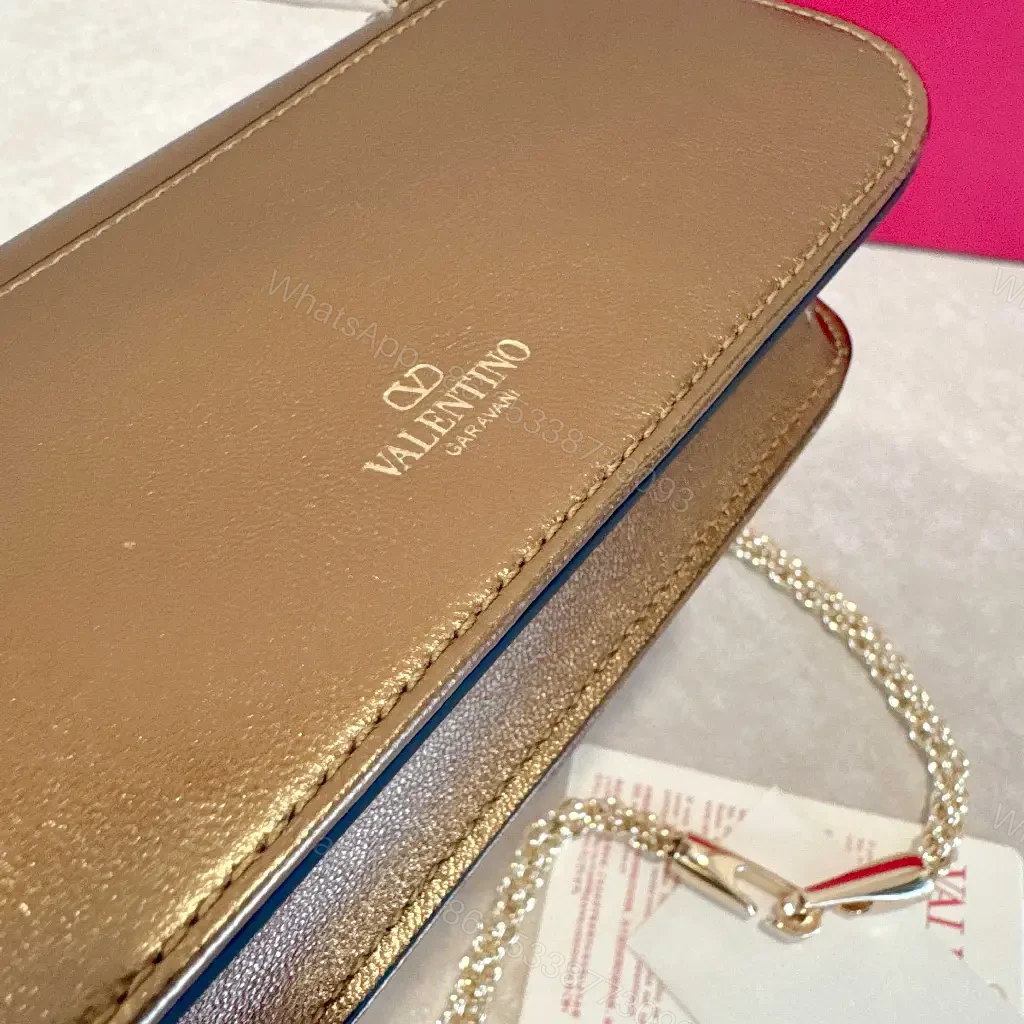 View 7 of Crystal Embellished Compact Bag: Luxe Crossbody Clutch