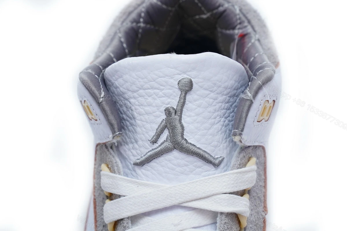 View 3 of A Ma Maniere x Air Jordan 3 Retro SP Medium Grey DH3434-110