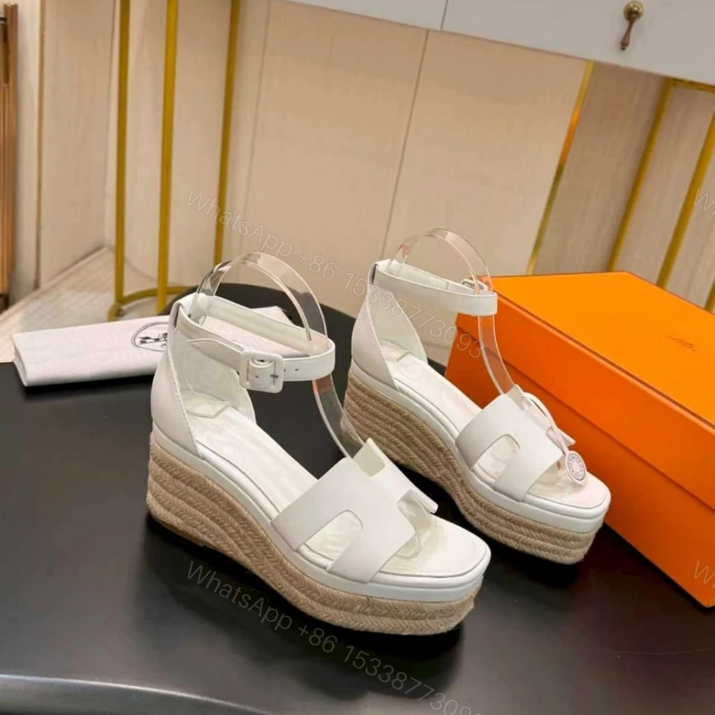 View 4 of Hermes Elda Espadrille Blanc H231307Z 90370