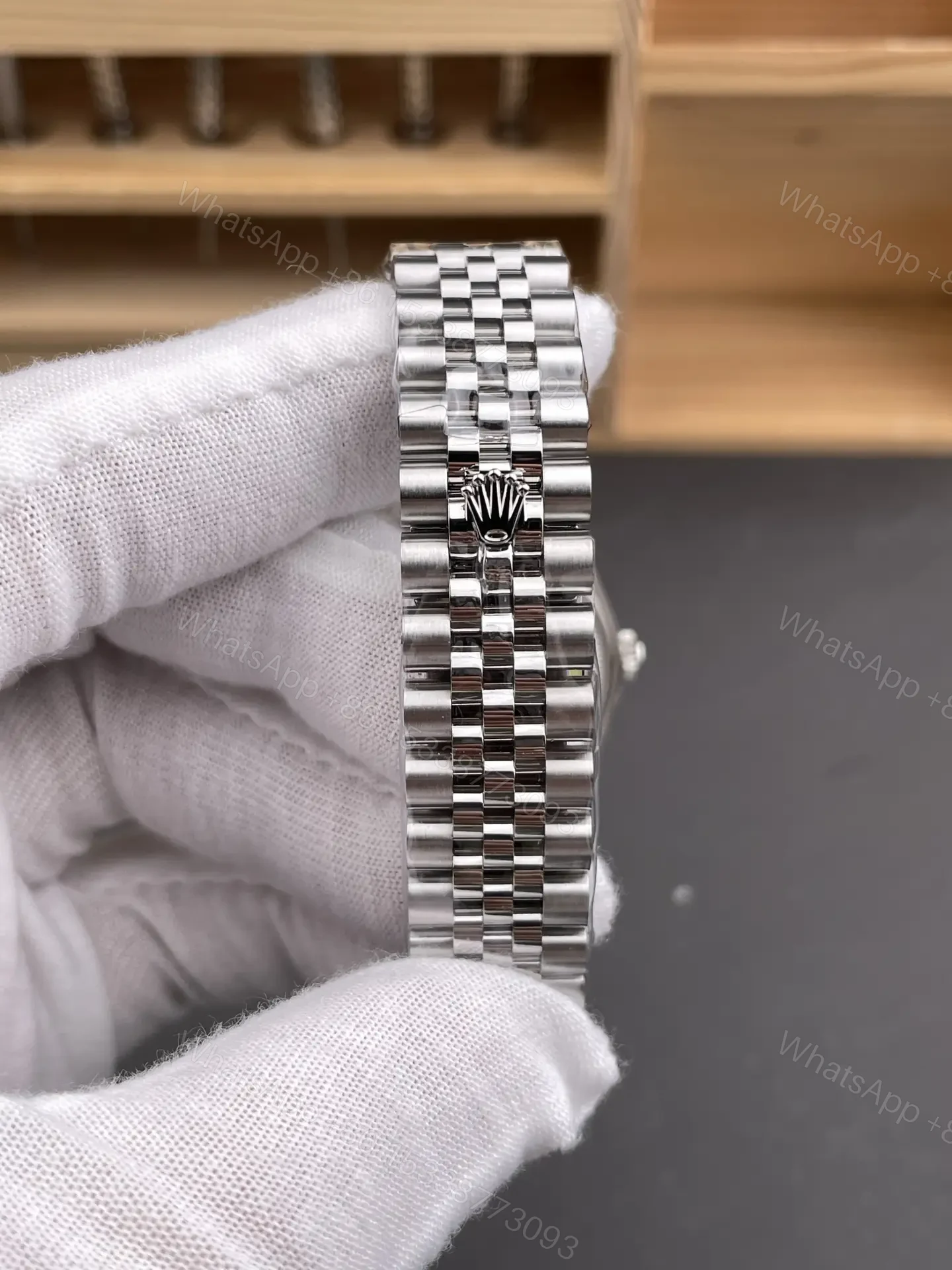 View 8 of Rolex Datejust 31mm Pink Diamond Dial Automatic Watch RLX-DJ-31-PNK-DIA-2236