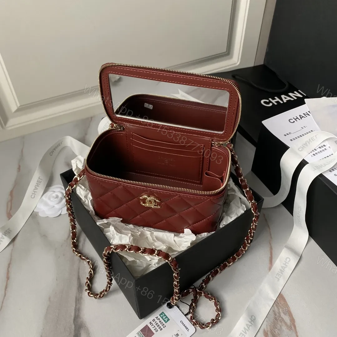 View 5 of Chanel 22B Small Flap Bag Gem Chain Dust Pink