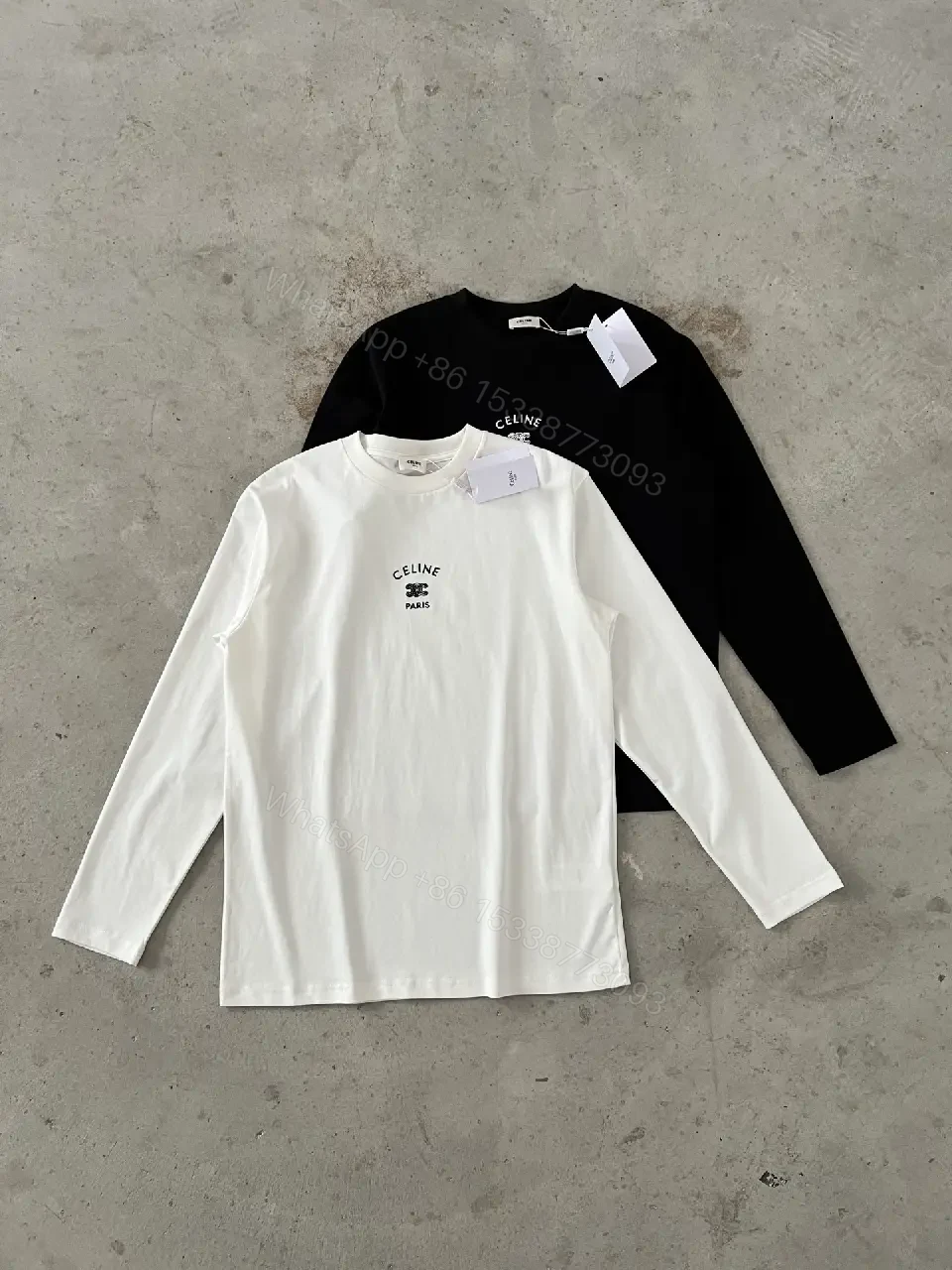 View 4 of Minimalist Luxe Long-Sleeve Tee – Quiet Designer-Inspired Comfort