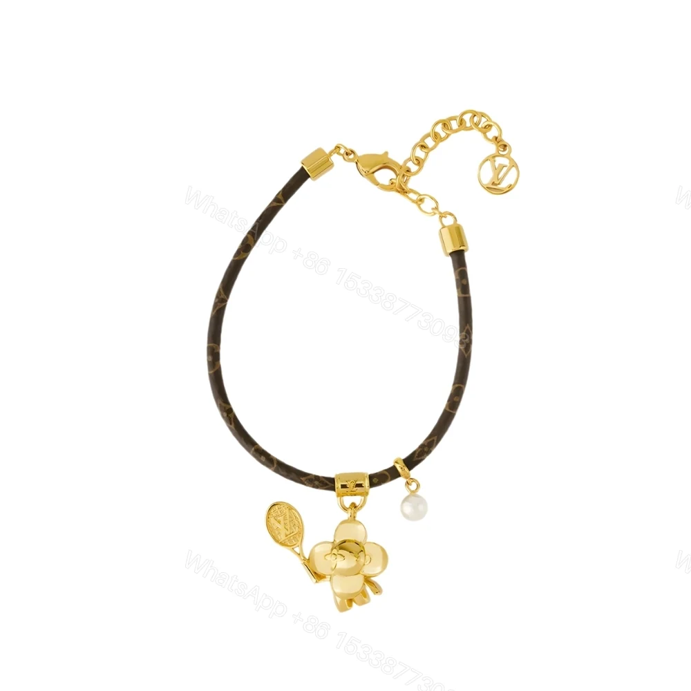 Louis Vuitton Vivienne On The Court Bracelet Monogram Brown M8087Z — view 1