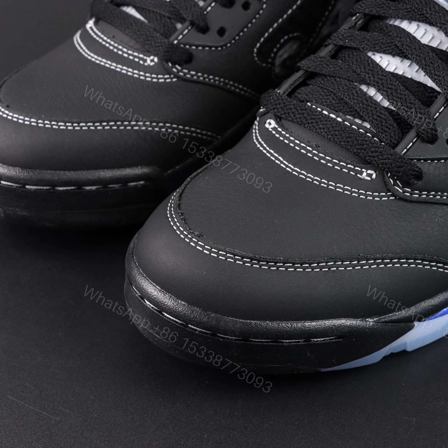 View 4 of Awake NY x Air Jordan 5 Retro Black Reps