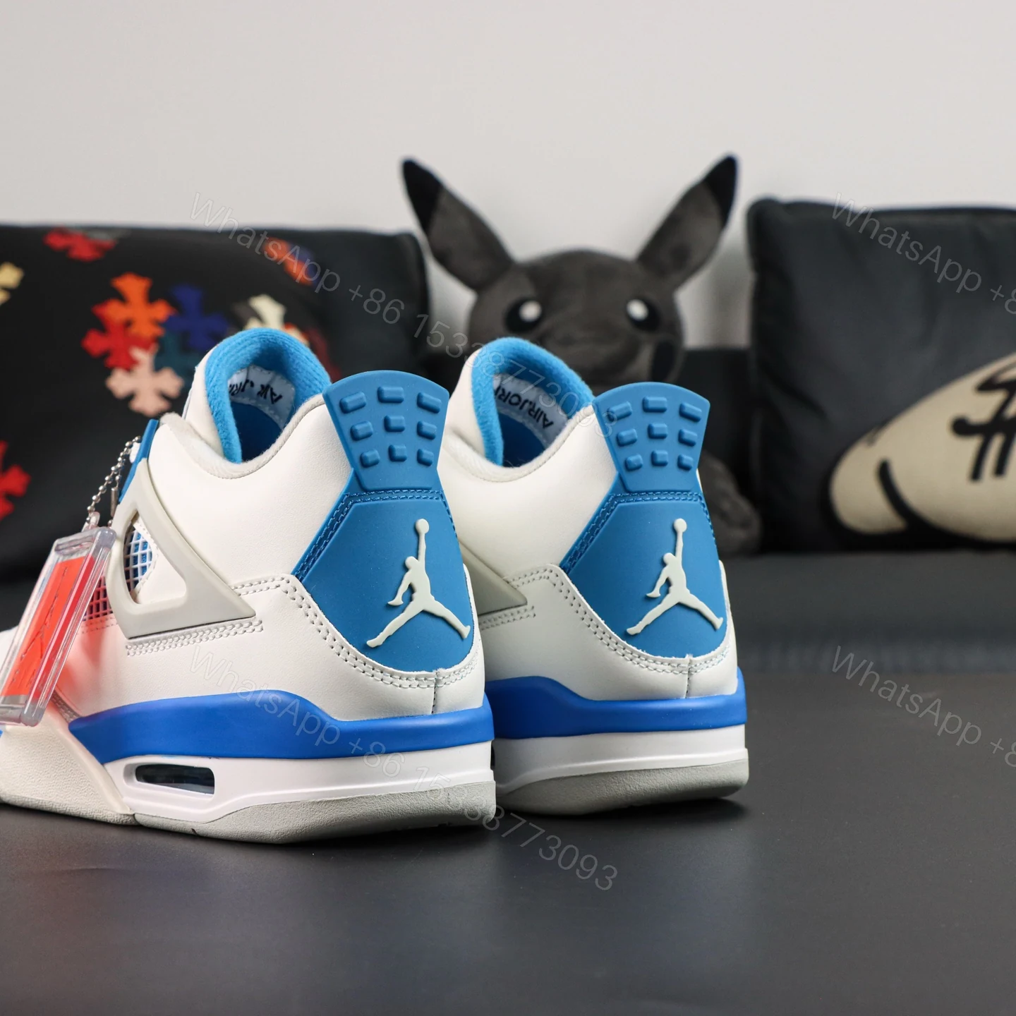 View 5 of Air Jordan 4 Military Blue 2012 Reps
