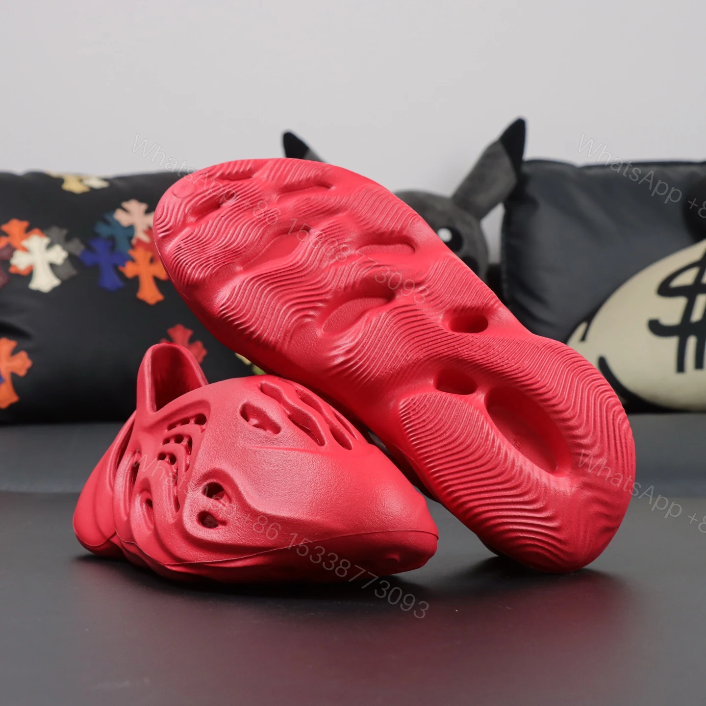 View 3 of Yeezy Foam Runner Vermilion Reps