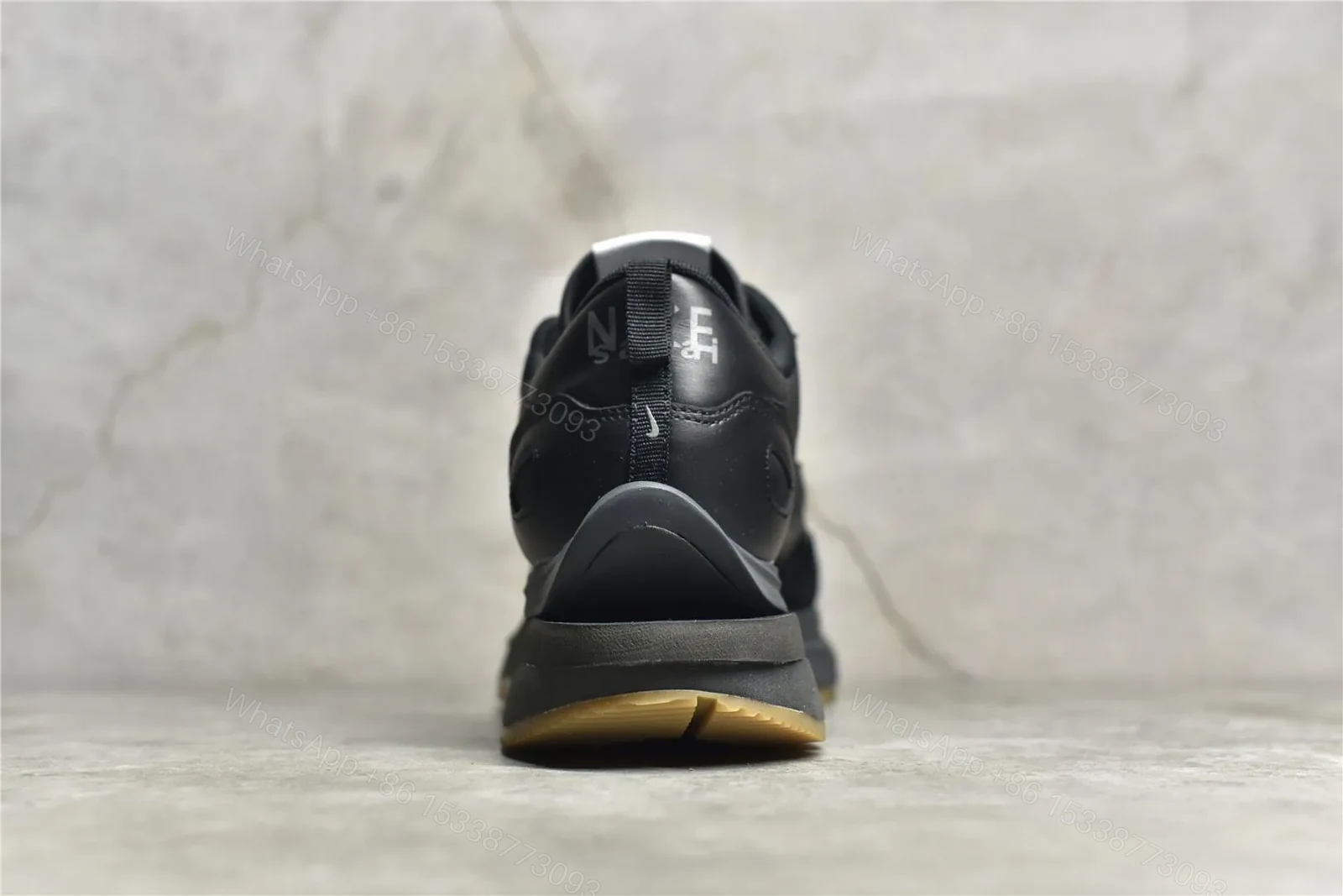 View 8 of Sacai × Nike VaporWaffle “Black and gum” Reps