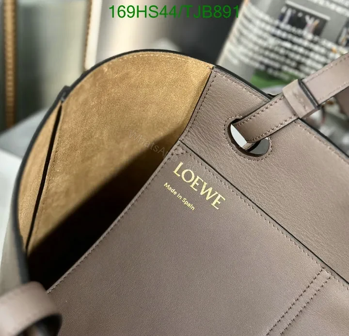 View 20 of Loewe Small Anagram Tote in Brown Classic Cowhide 011830