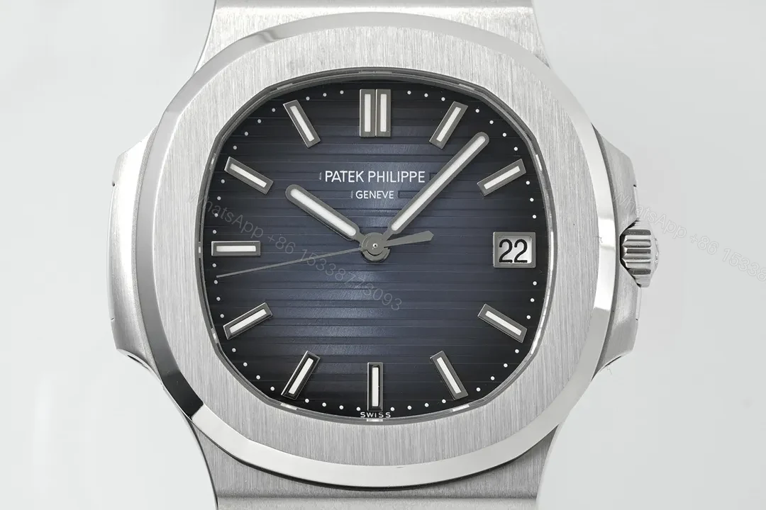 View 2 of Patek Philippe 5811G Blue Nautilus Watch