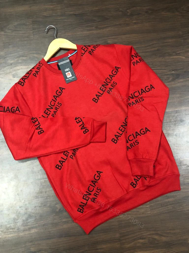 View 3 of FIRST COPY BALENCIAGA PREMIUM ROUND NECK SWEATSHIRT