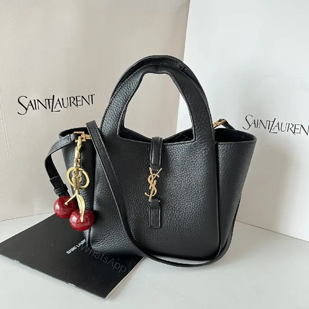 View 6 of Pebbled Leather Structured Tote - Everyday Luxe Carry