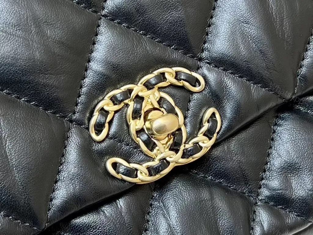 View 5 of Chic Quilted Crossbody with Gold Emblem - Luxe Everyday