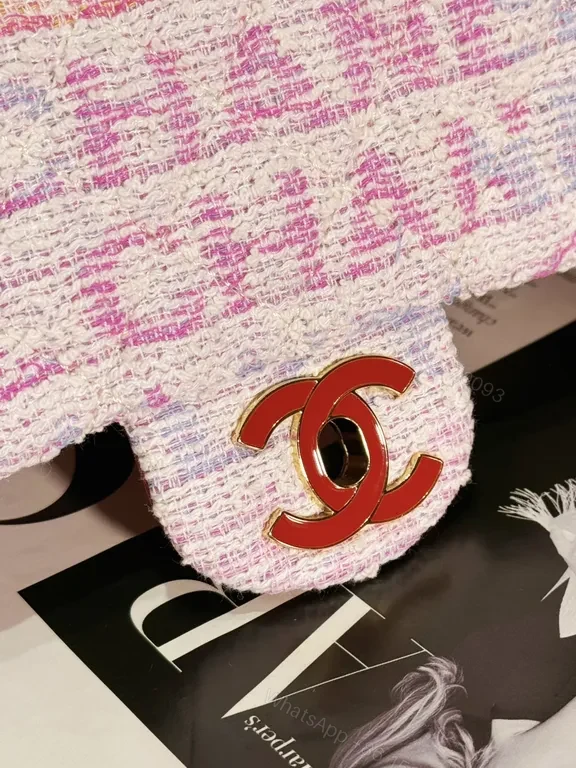 View 8 of Chanel-Inspired Tweed Flap Bag: Soft Luminosity Luxury Bag