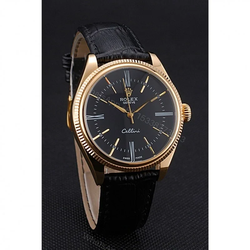 View 3 of Replica Rolex Cellini Black Dial 622832