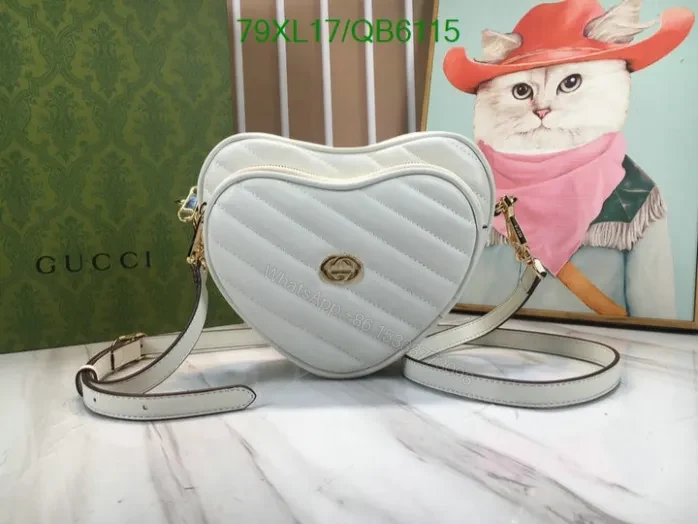 View 17 of Gucci Replica Red Heart Mini Bag QB61154