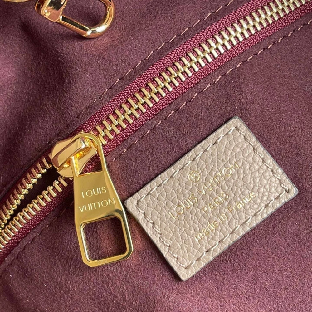 View 7 of Louis Vuitton Neverfull MM Tourterelle Gray 31Cm M45686