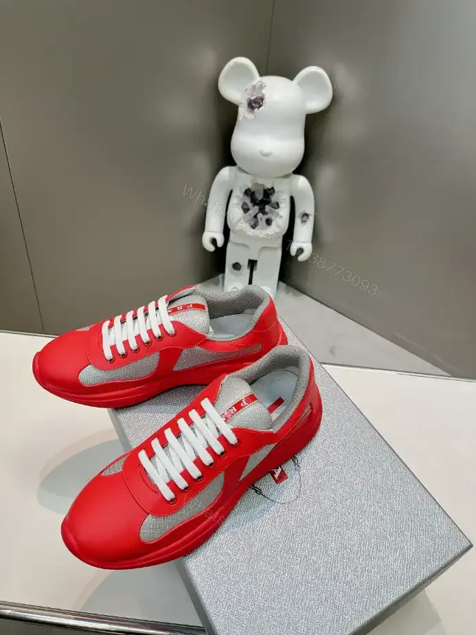 View 6 of PRADA AMERICA’S CUP SOFT RUBBER AND BIKE FABRIC SNEAKERS – PRD005