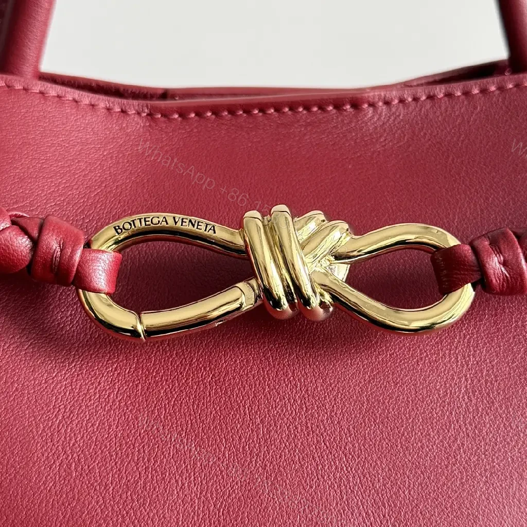 View 5 of Chic Leather Tote: Braided Detail, All-Day Luxury Bag