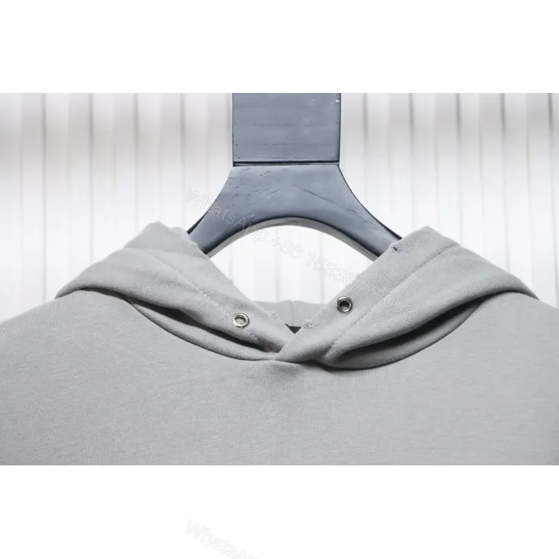 View 4 of Balenciaga Clothes BB Pixel Print Hoodie Grey