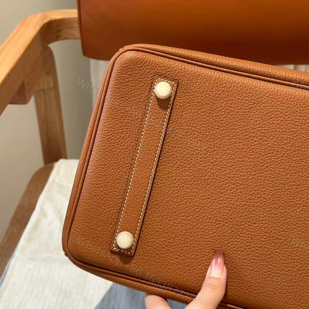 View 8 of Hermes Birkin B35 Togo Gold