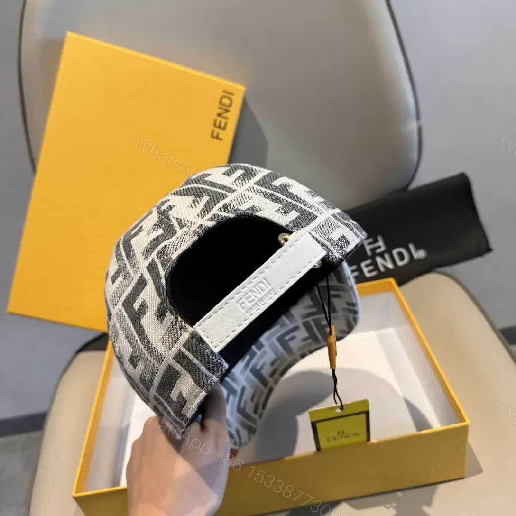 View 4 of Patterned Visions Luxury Logo-Print Cap with All-Day Comfort