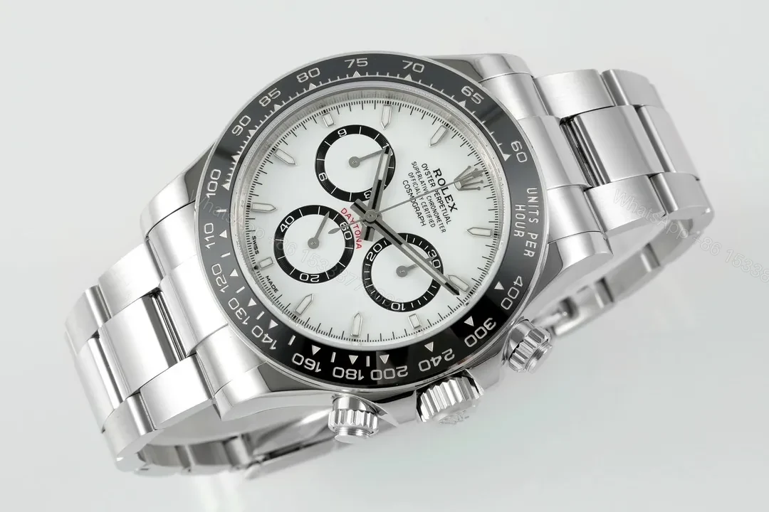 View 4 of JF Factory Clean Factory ZF Rolex Daytona White Dial Steel Watch