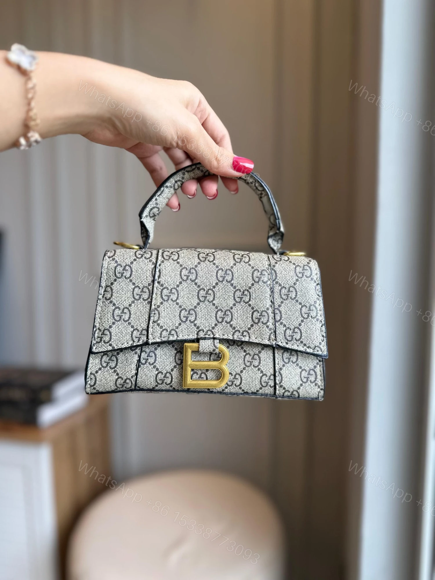 View 6 of FIRST COPY GUCCI X BALENCIAGA BAG